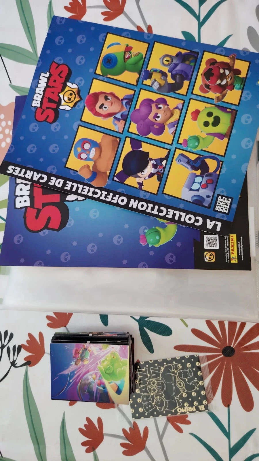 Collection officielle de cartes Brawl Stars Panini